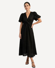 Load image into Gallery viewer, Chica Twist Knot Midi Dress