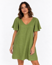Load image into Gallery viewer, Theo Linen Short Dress