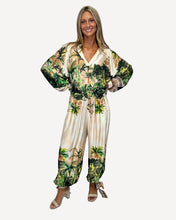 Load image into Gallery viewer, Lisa Silk Pant - Ivory Rainforest