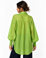 Load image into Gallery viewer, Verde Sheer Blouse