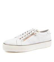 Load image into Gallery viewer, Froggy White Leather