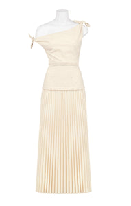 Cupid Pleated Midi Dress
