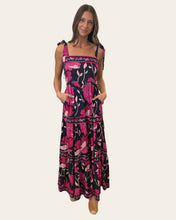 Load image into Gallery viewer, Ambi Tie Strap Maxi Dress