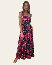 Load image into Gallery viewer, Ambi Tie Strap Maxi Dress