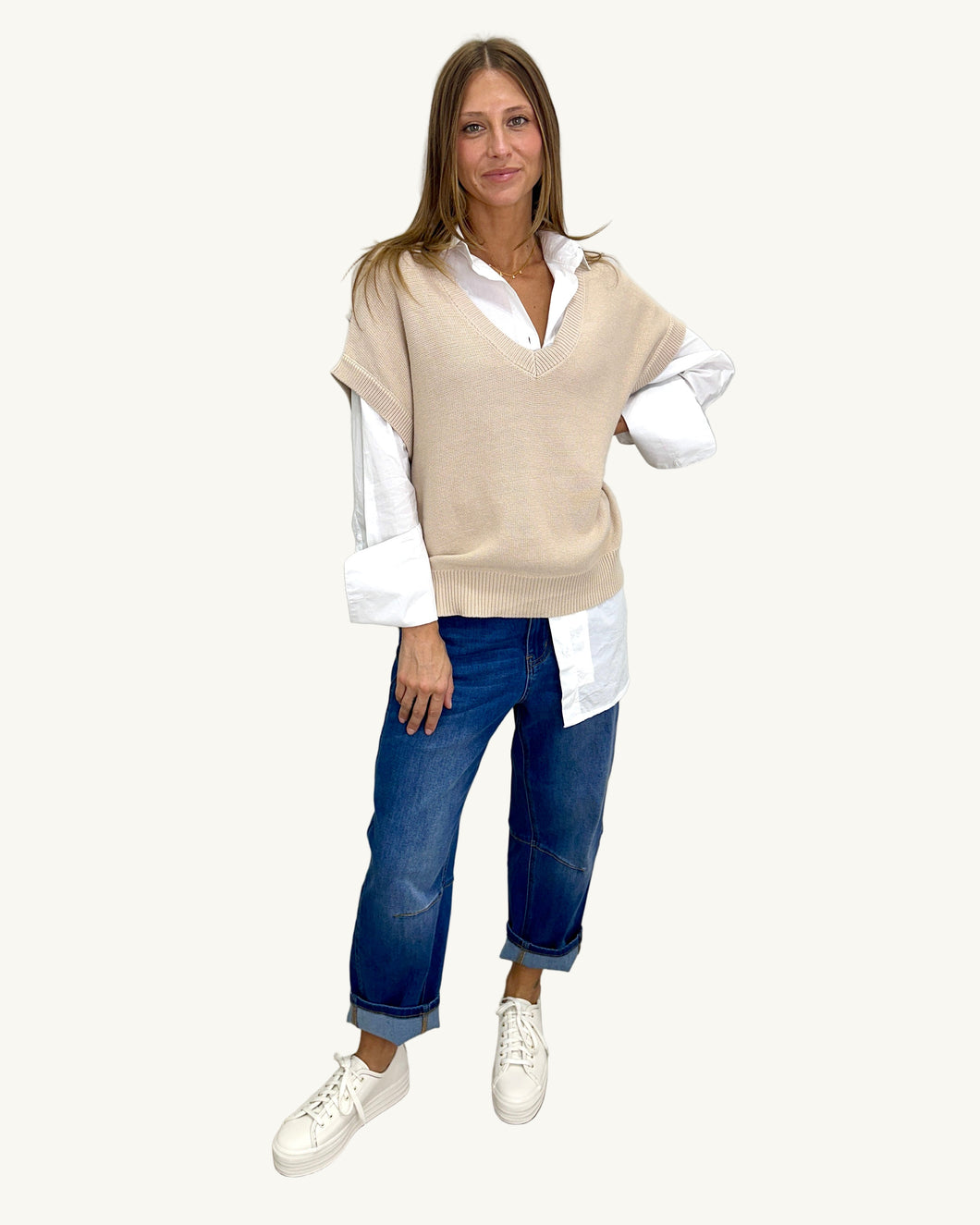 Samara Cotton Knit Top