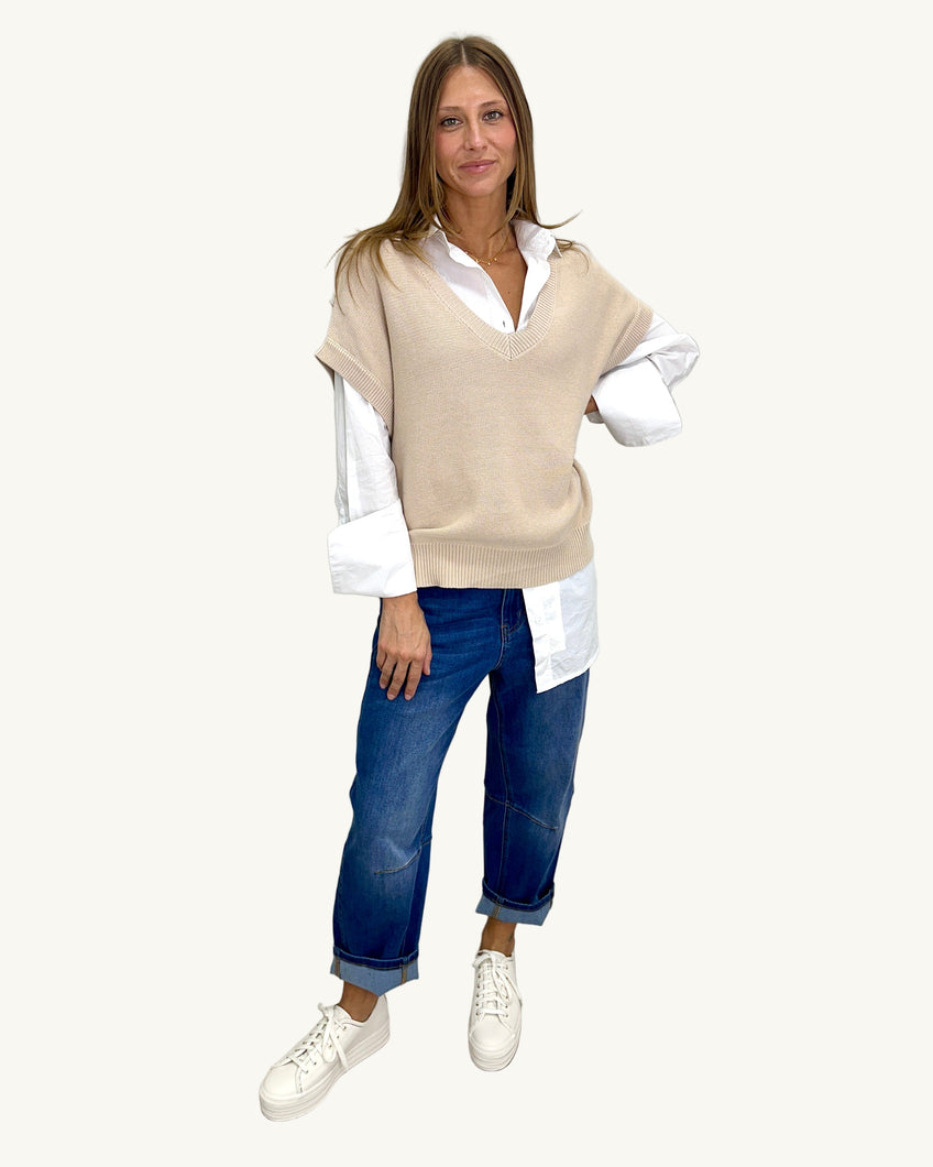 Samara Cotton Knit Top