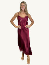 Load image into Gallery viewer, Amelia Satin Slip Dress