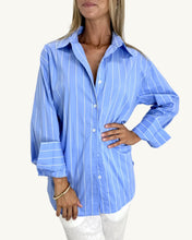 Load image into Gallery viewer, Azure Oversized Shirt
