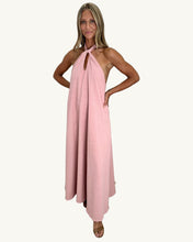 Load image into Gallery viewer, Sally Twist Halter Dress