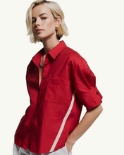 Load image into Gallery viewer, Boxy Stripe Shirt