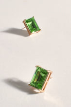 Load image into Gallery viewer, Bree Rectangle Jewel Stud Earrings