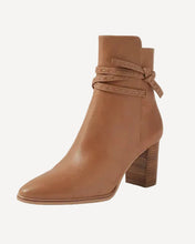 Load image into Gallery viewer, tan boots with heel