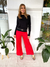 Load image into Gallery viewer, Harlow Linen Pants - Red