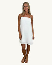 Load image into Gallery viewer, white mini dress