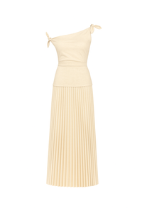 Cupid Pleated Midi Dress