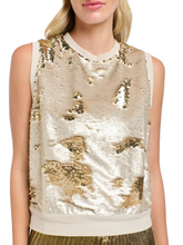 Load image into Gallery viewer, Saturn Sequin Top