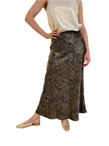 Reverie Paisley Midi Skirt