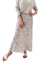 Load image into Gallery viewer, Reverie Paisley Midi Skirt