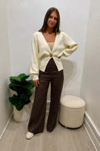 Load image into Gallery viewer, Harlow Linen Pants - Brown