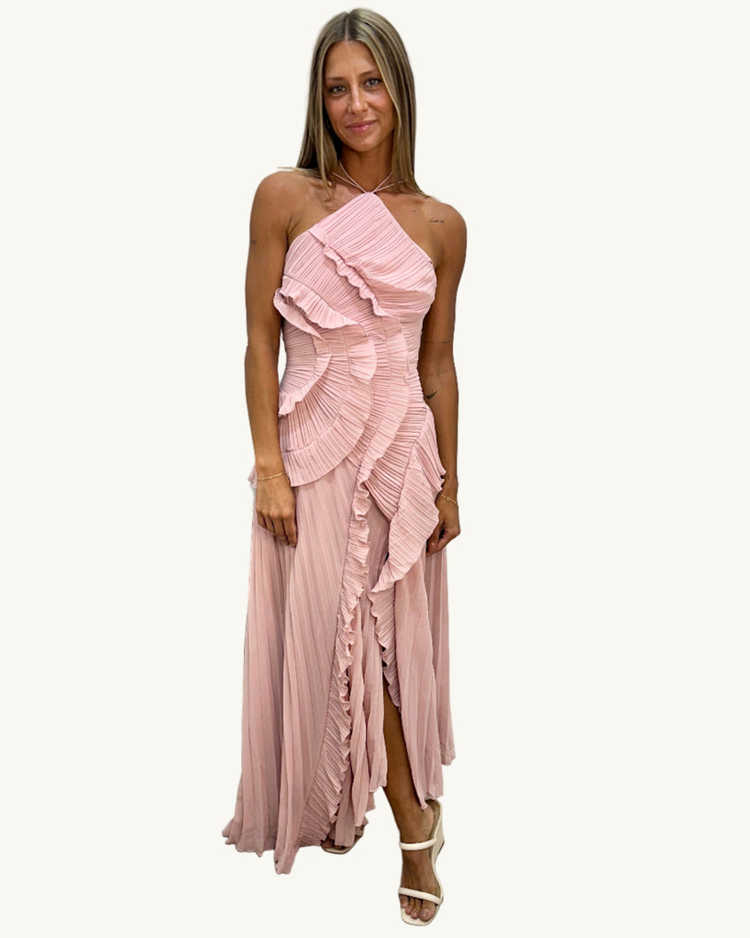 Emelie Pleated Maxi Dress