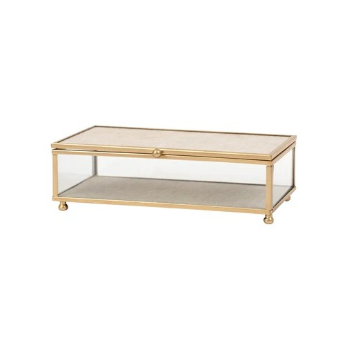 Jordan Linen Rect Jewellery Box