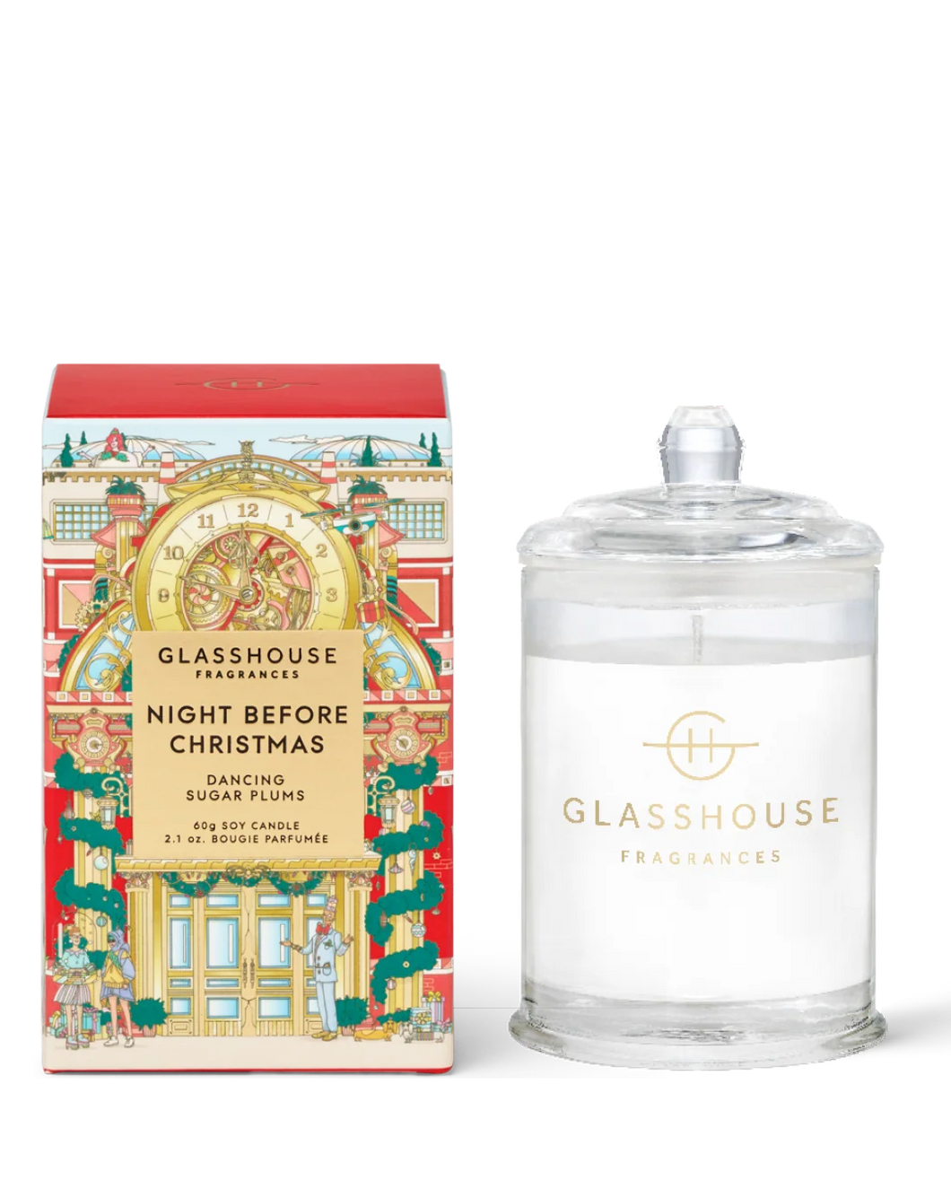 Glasshouse Christmas Candle 60g