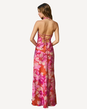 Load image into Gallery viewer, Petal Halter Maxi Dress