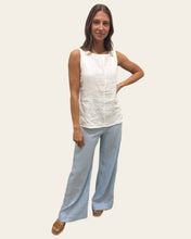 Load image into Gallery viewer, Harlow Linen Pants - Baby Blue