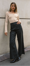 Load image into Gallery viewer, Harlow Linen Pants - Black