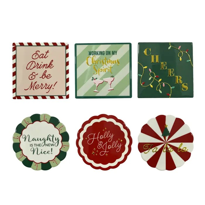 Christmas Ceramic Coasters