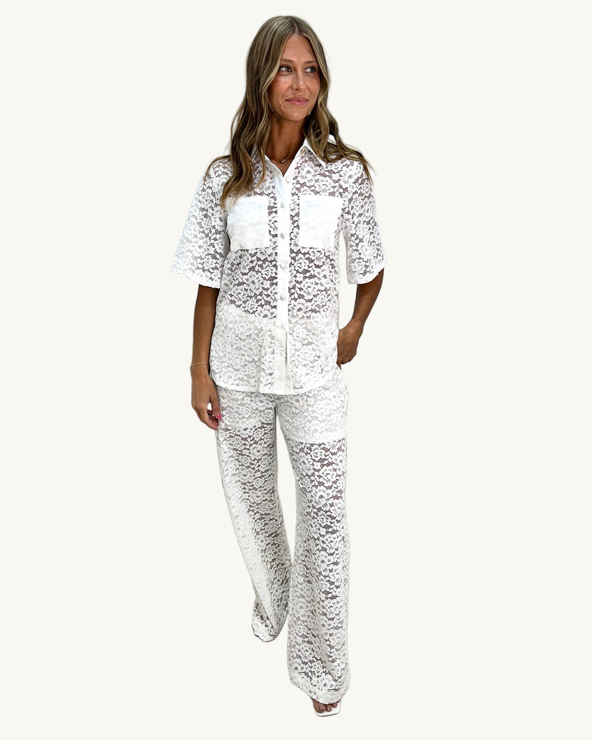 Ayna Lace Pants