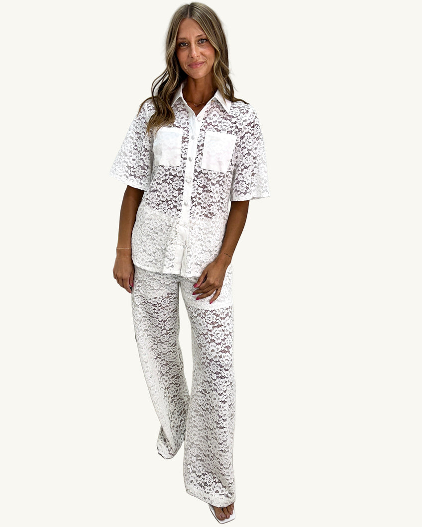 Ayna Lace Shirt