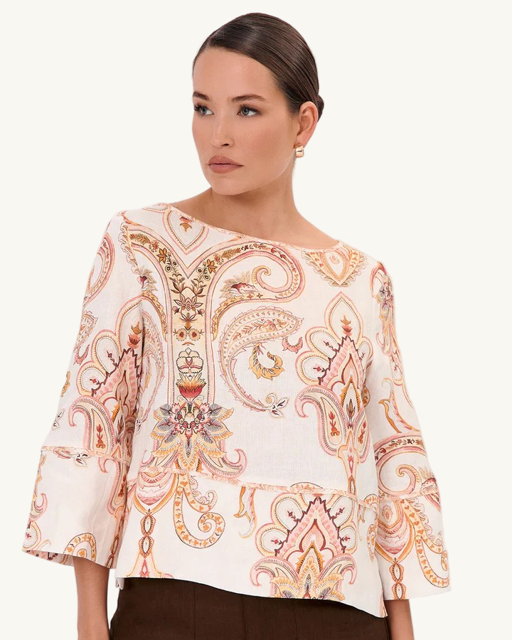 Phoenix Linen Top