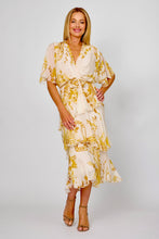 Load image into Gallery viewer, Fogile Silk Midi Dress
