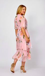 Giardino Silk Midi Dress