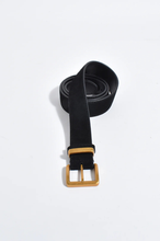 Load image into Gallery viewer, Rectangle Buckle Suede Jeans Belt