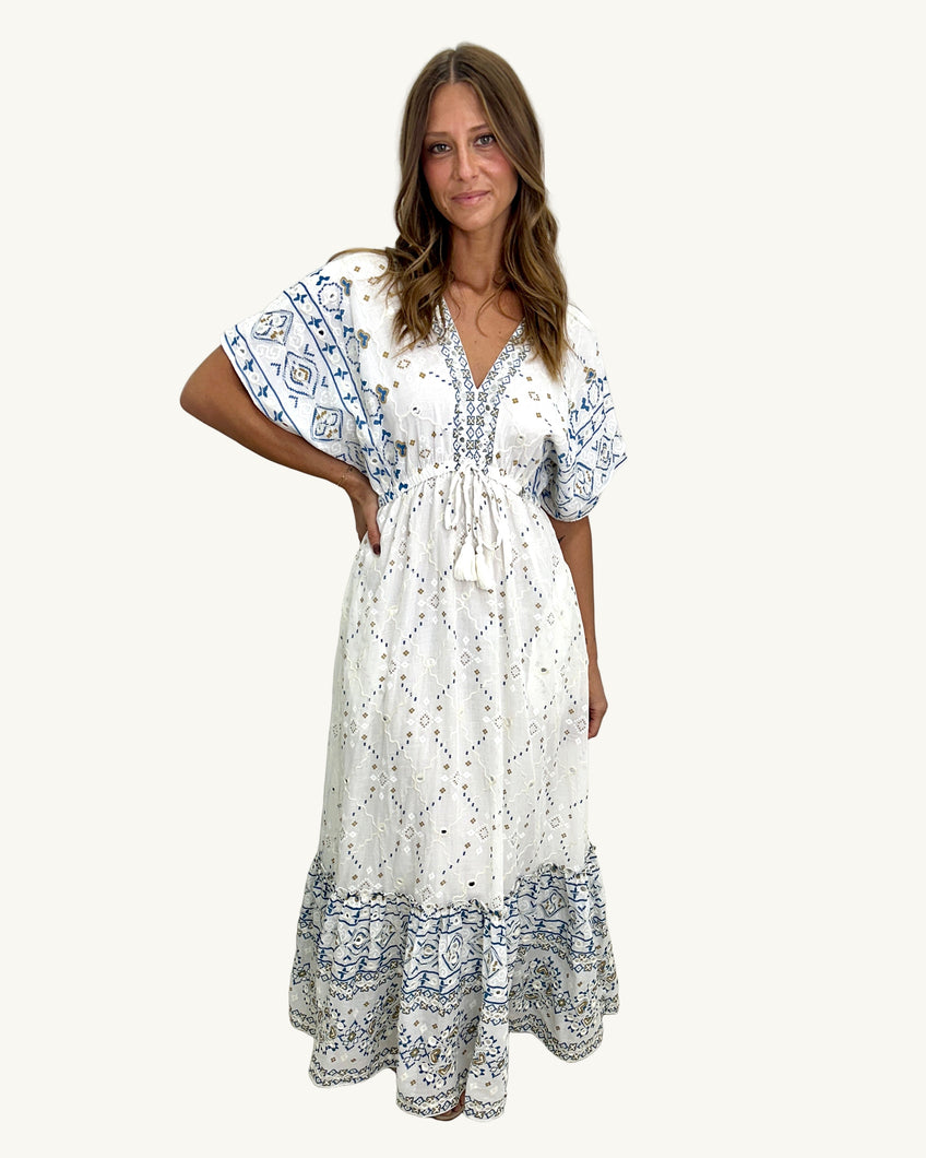 Mystic Moon Maxi Dress