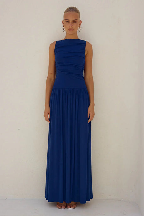 Nalla Maxi Dress - Royal Blue