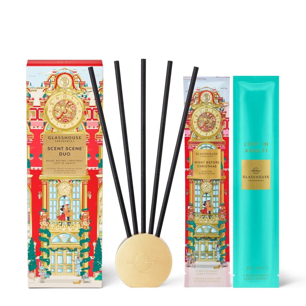 Glasshouse Christmas Scent Scene Duo