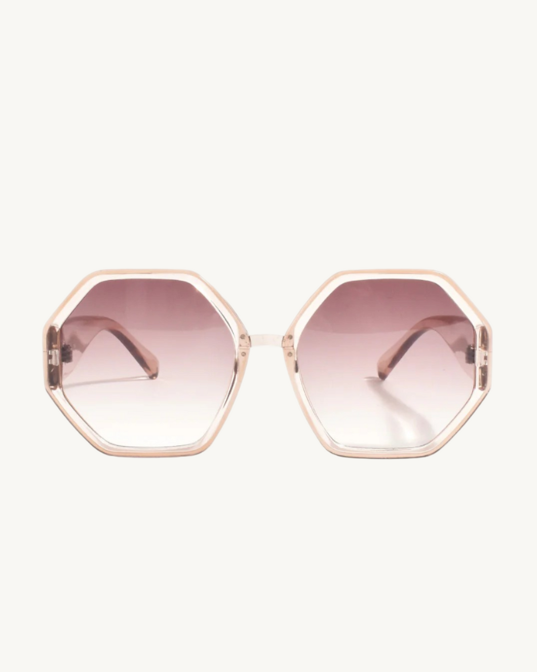 Statement Octagon Frame Sunglasses