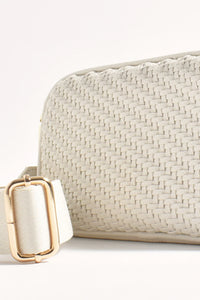 Percy Weave Crossbody Bag