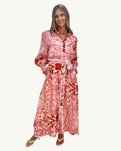 Load image into Gallery viewer, patterned maxi dress