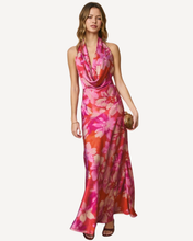 Load image into Gallery viewer, Petal Halter Maxi Dress