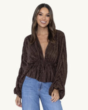 Load image into Gallery viewer, Willa Plisse Blouse