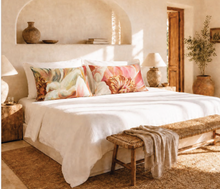 Load image into Gallery viewer, Power of Flowers Silk Pillowcase By The Artists Label