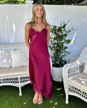 Load image into Gallery viewer, Amelia Satin Slip Dress