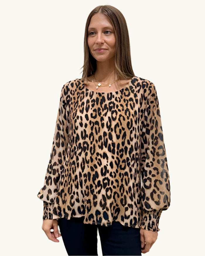 Shanti Pleated Top