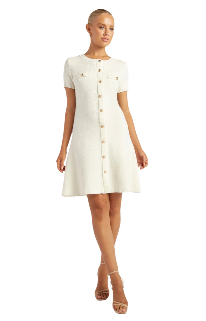 Boucle Knit Dress
