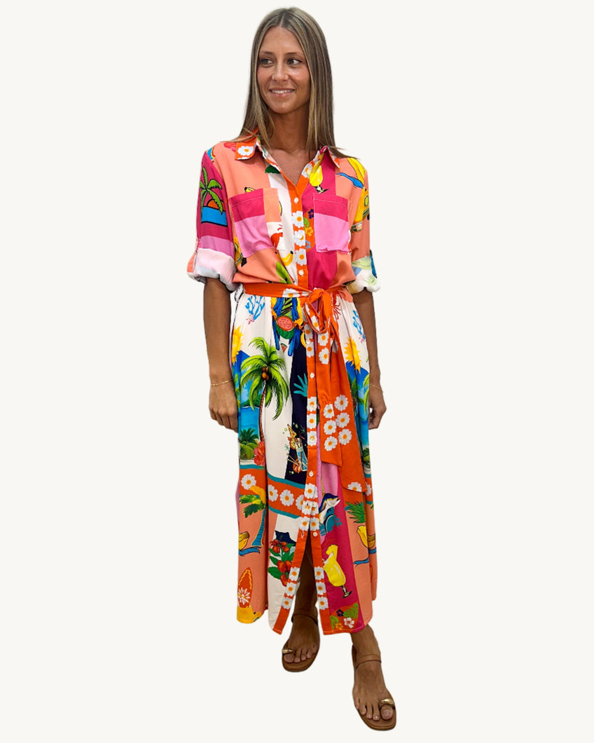San Sebastian Shirt Dress