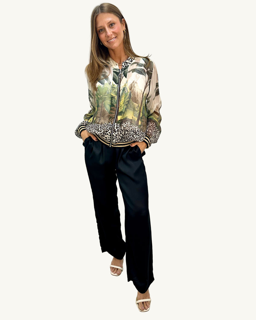 Dolci Palma Silk Bomber